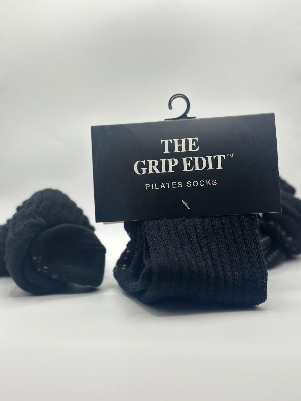 Black Beauty Pilates Scrunch Grip Sock