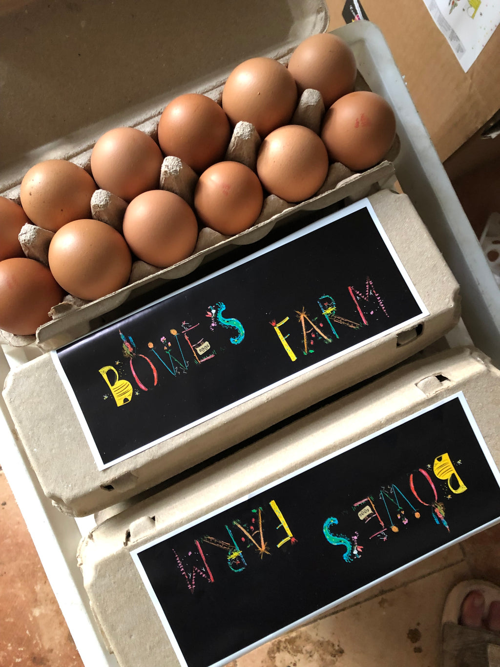 Bowes Farm 1 Dozen eggs 700g