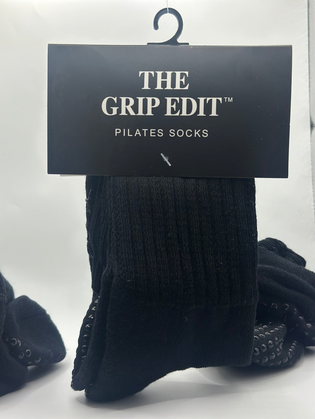 Black Beauty Pilates Scrunch Grip Sock